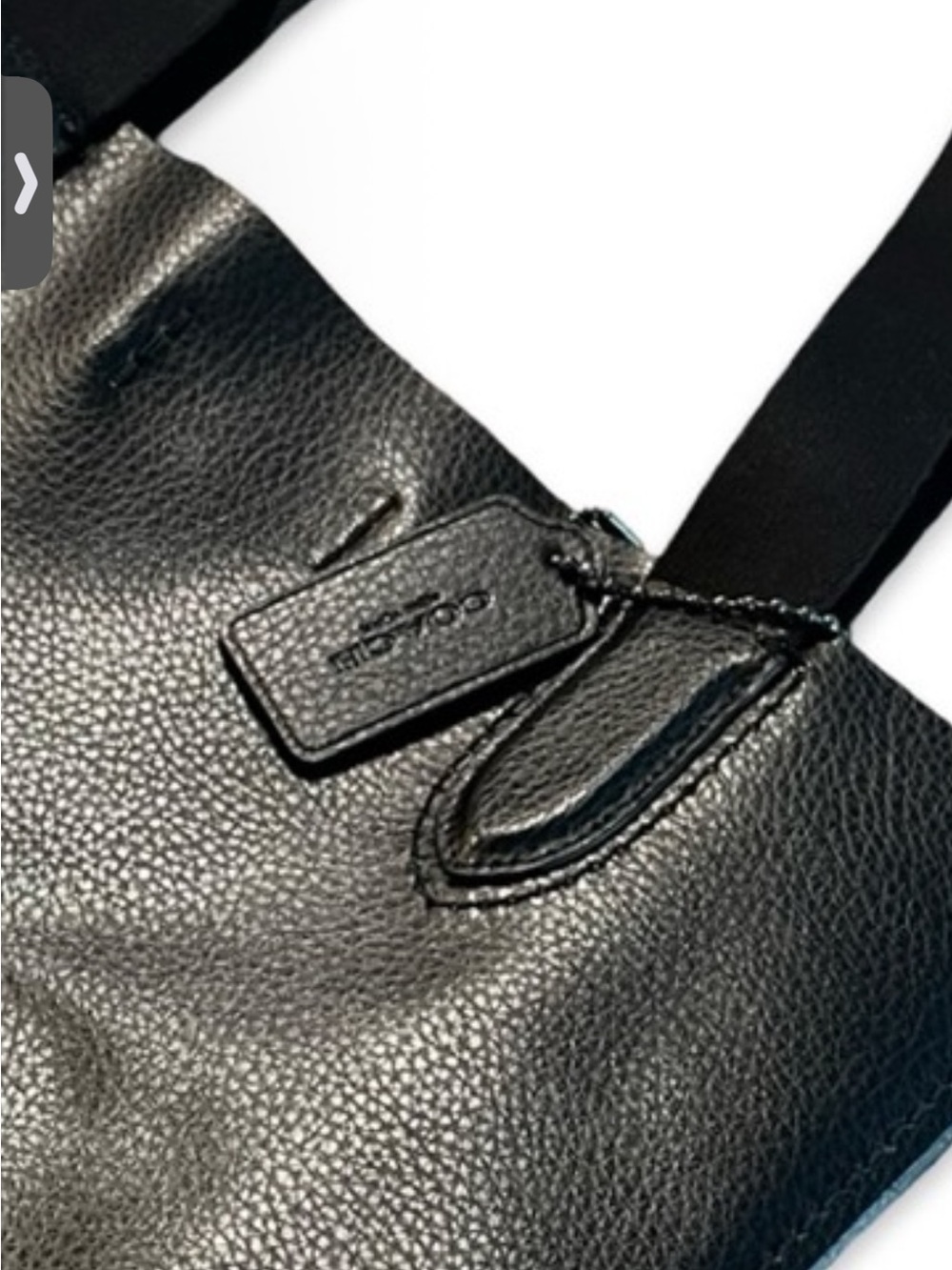 Limited Edition Coach Hudson Yards NYC Headquarters Slouchy Black Leather Tote - Picture 10 of 12